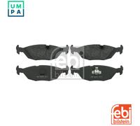 BRAKE PAD SET DISC BRAKE 16141 FOR BMW M30B35 3.4L M30B35 3.5L 6cyl 6 E24