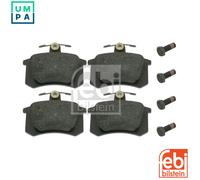 Brake pads Rear Axle 16144 FEBI BILSTEIN for AUDI 80 B2 Saloon 80 B3 Saloon V8