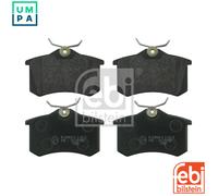 febi bilstein 16146 Brake Pad Set, 1 unit