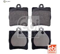BRAKE PAD SET DISC BRAKE 16147 FOR MERCEDES-BENZ C-CLASS/T-Model/Break CLK 1.8L