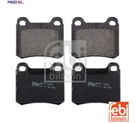 Ferdinand Bilstein Brake Pads Set for Mercedes C220 S202/W202 Rear 2.2/2.2D 93–01 A0004200120