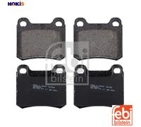 BRAKE PAD SET DISC BRAKE 16154 FOR MERCEDES-BENZ C-CLASS/Break/T-Model 124 1.8L