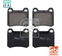 Ferdinand Bilstein Brake Pads Set for Mercedes C220 S202/W202 Rear 2.2/2.2D 93–01 A0004200120