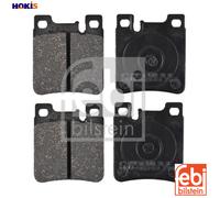 BRAKE PAD SET DISC BRAKE 16158 FOR MERCEDES-BENZ C-CLASS/Break/T-Model 124 SL