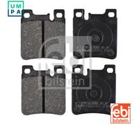febi bilstein 16158 Brake Pad Set, 1 unit