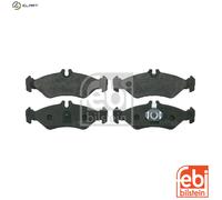 Brake Pads Set Rear 16162 Febi 68043584AA A0024205620 A0024206920 A0034206420