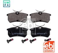 Brake Pads Set fits FORD FIESTA Mk5 ST150 2.0 Rear 05 to 08 N4JB 1075565 Febi
