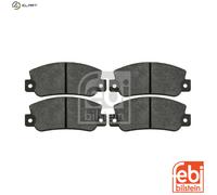FEBI BILSTEIN Brake Pad Set 16168 – Premium High Performance – Fits Lancia Dedra, Tempra, Delta