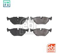 Brake Pads Set fits BMW M3 E30 2.3 Rear 88 to 91 34211157044 34211157045 Febi
