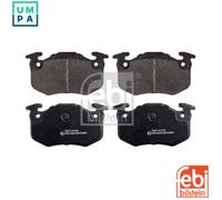 Febi Bilstein 16189 Disc Brake Brake Pad Set Fits Peugeot 205 1.4 Cat 1.6 Aut.