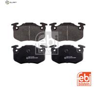 Febi Bilstein 16189 Disc Brake Brake Pad Set Fits Peugeot 205 1.4 Cat 1.6 Aut.