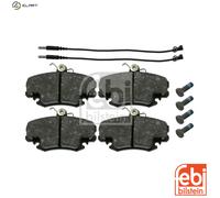 Brake Pads Set fits DACIA SANDERO 1.6 Front 2008 on 410602192R 6001547619 Febi