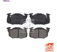 Brake Pads Set fits RENAULT CLIO Mk1 Front 1.2 1.4 1.8 1.9D 90 to 98 7701202057
