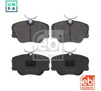 Brake pads Front Axle 16193 FEBI BILSTEIN for MERCEDES-BENZ 190 124 Saloon