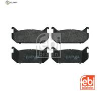 Febi 16194 Brake Pad Set Premium High Perfomance Fits Ford Probe 1993-1998