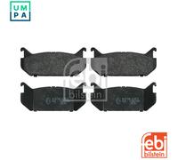 BRAKE PAD SET DISC BRAKE 16194 FOR FORD USA PROBE/II/Mk FS 2.0L 4cyl PROBE II