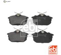 FEBI 16207 BRAKE PAD SET DISC BRAKE Rear