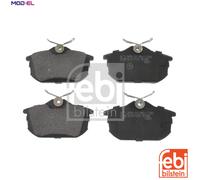 FEBI 16207 BRAKE PAD SET DISC BRAKE Rear