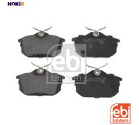 FEBI 16207 BRAKE PAD SET DISC BRAKE Rear