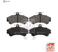 Brake Pads Set fits MITSUBISHI COLT Mk6, Z23 Front 1.1 1.3 1.5 1.5D 04 to 12 New