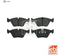 Brake Pads Set fits BMW 523 E39 2.5 Front 95 to 96 34111163387 34111164330 Febi