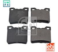 BRAKE PAD SET DISC BRAKE FOR PEUGEOT 607 9D 9U RHZ DT17TED4 XFX FEBI BILSTEIN