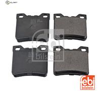 BRAKE PAD SET DISC BRAKE FOR PEUGEOT 607 9D 9U RHZ DT17TED4 XFX FEBI BILSTEIN