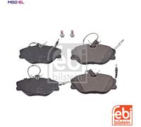 BRAKE PAD SET DISC BRAKE 16224 FOR FIAT RHW /RHK /RHM 2.0L 4cyl SCUDO Van