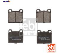 Brake Pads Set fits VOLVO V70 87 Rear 2.0 2.3 2.4 2.5D 95 to 00 B5234T7 270166
