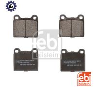 Brake Pads Set fits VOLVO V70 87 Rear 2.0 2.3 2.4 2.5D 95 to 00 B5234T7 270166