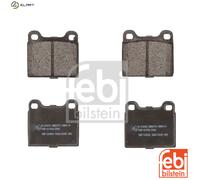 Brake Pads Set fits VOLVO V70 87 Rear 2.0 2.3 2.4 2.5D 95 to 00 B5234T7 270166