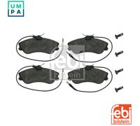 Front Brake Pads Berlingo Set Kit Fits Citroen 16 113 350 80 Febi 16237