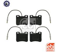 FEBI BILSTEIN Brake Pad Set 16243 Front Axle for Peugeot/Citroën Saxo 106 (1996-2003)