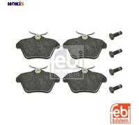 Brake Pads Set fits ALFA ROMEO 166 936 2.0 Rear 98 to 07 71552987 71712910 Febi