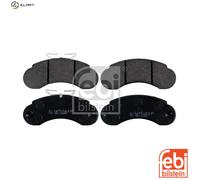 BRAKE PAD SET DISC BRAKE 16250 FOR MERCEDES-BENZ MB/Platform/Chassis/Van/Bus