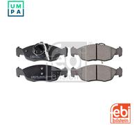 Ferdinand Bilstein Brake Pad Set 16259 Front for Peugeot 306 1.8D 1993-1997