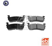 Brake Pads Set fits NISSAN MICRA K10 1.2 Front 86 to 92 MA12S DA06005B25 Febi
