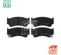 FEBI 16267 BRAKE PAD SET DISC BRAKE Front