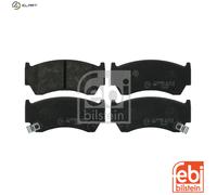 FEBI 16267 BRAKE PAD SET DISC BRAKE Front