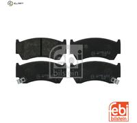 FEBI 16267 BRAKE PAD SET DISC BRAKE Front