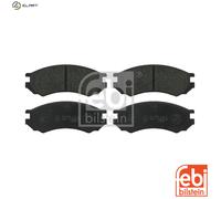 febi bilstein 16268 Brake Pad Set, 1 unit