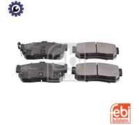 BRAKE PAD SET DISC BRAKE 16272 FOR NISSAN 100NX CEFIRO/III SENTRA/Hatchback 2.2L