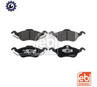 Brake pads Front Axle 16279 FEBI BILSTEIN for FORD FOCUS I FOCUS I Saloon