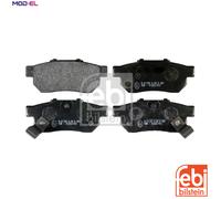 Brake pads Rear Axle 16301 FEBI BILSTEIN for HONDA CIVIC del Sol Mk III
