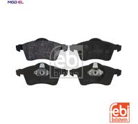 FEBI 16306 BRAKE PAD SET DISC BRAKE Front