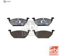 Brake Pads Set fits SKODA CITIGO 1.0 Front 11 to 19 1JE698151B JZW698151A Febi