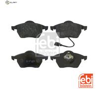 BRAKE PAD SET DISC BRAKE 16334 FOR SKODA OCTAVIA/Combi FABIA/II VW NEW BORA 1.4L