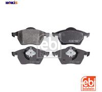 FEBI BILSTEIN Brake Pad Set 16338 - Front Axle, Fits VW/AUDI/SEAT/SKODA