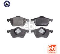 FEBI BILSTEIN Brake Pad Set 16338 - Front Axle, Fits VW/AUDI/SEAT/SKODA