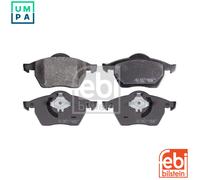 FEBI BILSTEIN Brake Pad Set 16338 - Front Axle, Fits VW/AUDI/SEAT/SKODA